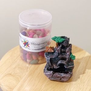 [SOLD] Waterfall Incense Burner with Incense Cones